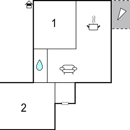 2 Bedroom In