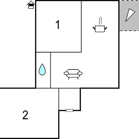 2 Bedroom In